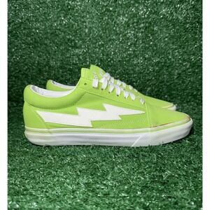 Revenge x Storm Bolt Volt Green White Neon Vans Old Skool‎ Sk8 Men's Size 9